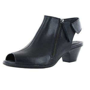 Earth Womens Kristy Peep Toe Bootie Shoes